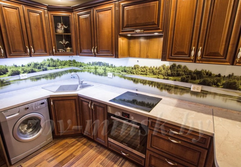 Кухня ЗОВ с фасадами из рамочного МДФ "София"